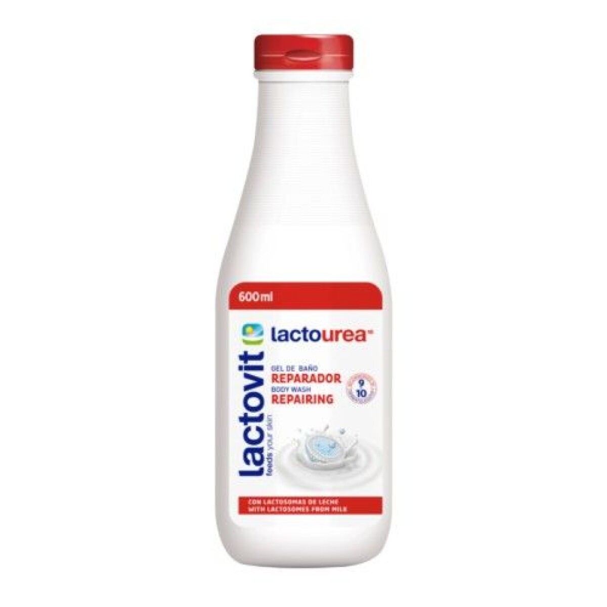 Gel de Ducha Lactovit Lactourea 600 ml – Limpieza e Hidratación