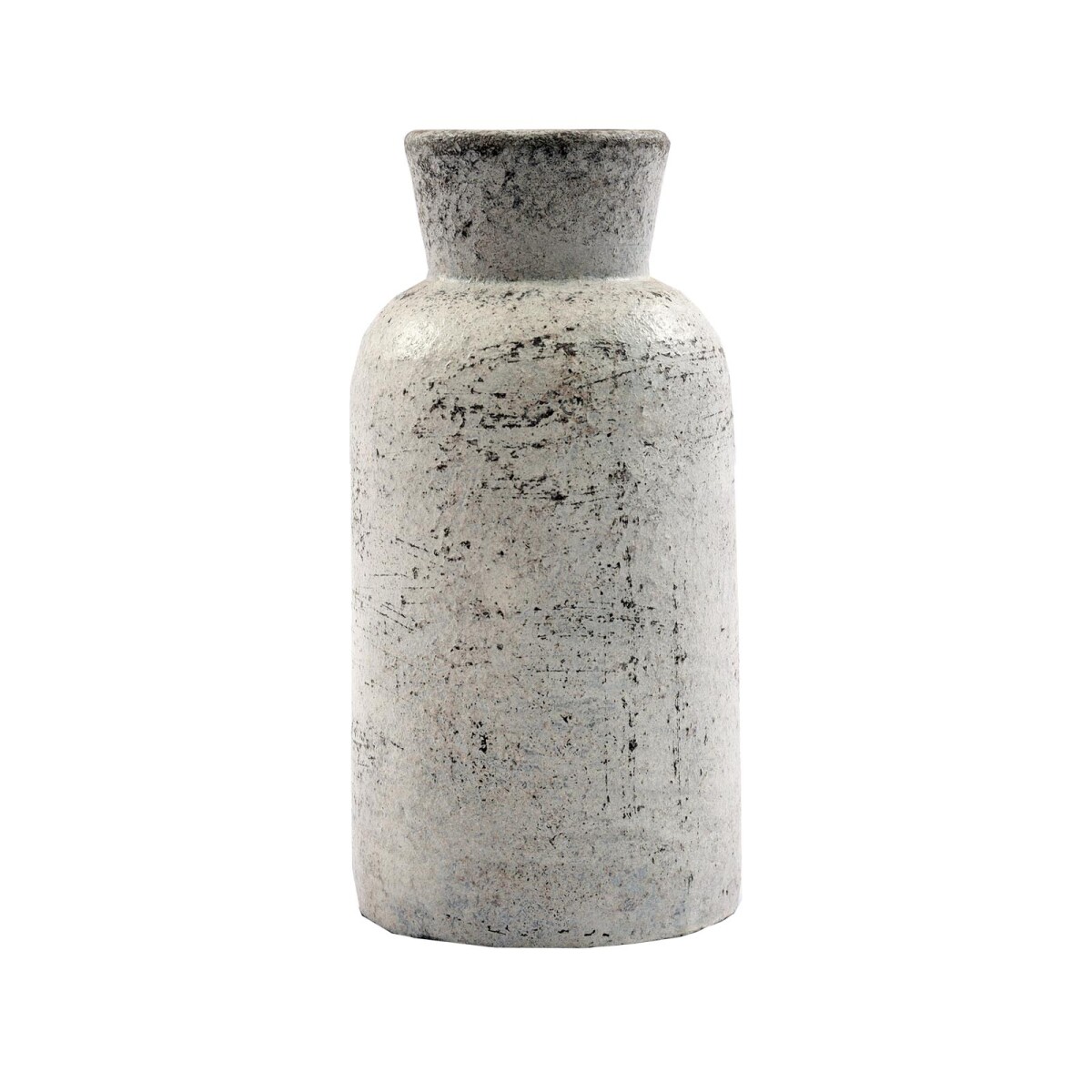 JARRÓN DECORATIVO - TERRACOTA BLANCO ZAR 