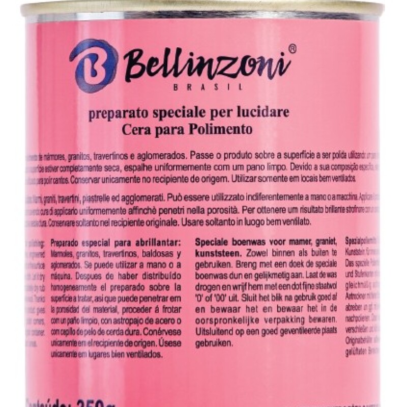 Pasta para Pulido Incoloro 1300g Pasta para Pulido Black 1300gm