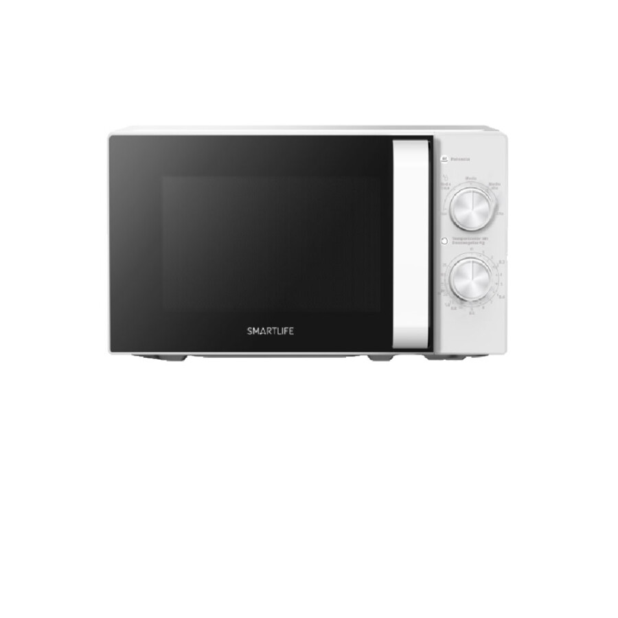 Microondas Smartlife Manual 20L Blanco SL-MWO20MMW Microondas Smartlife Manual 20L Blanco SL-MWO20MMW