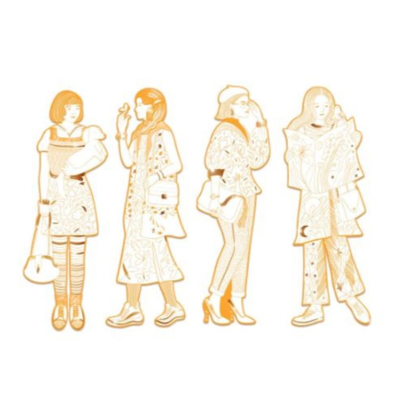 Laminas para colorear Fashion - Scout & Friends Laminas Para Colorear Fashion - Scout & Friends