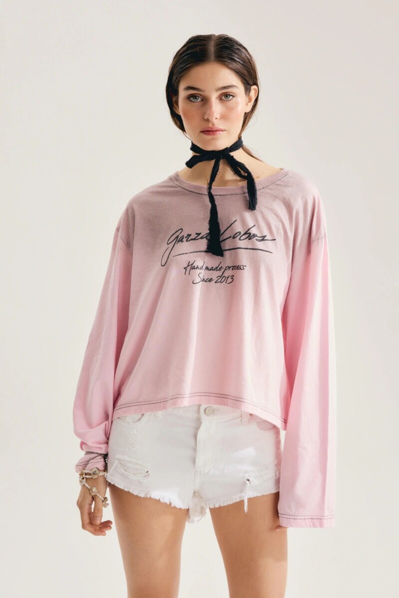 REMERA ARCHIVE Rosa