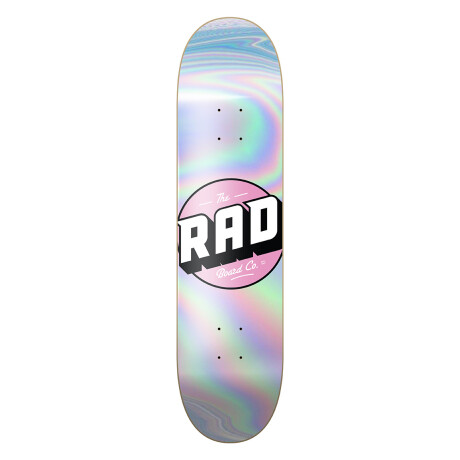 Deck Skate Rad 8.0" - Modelo Holographic - Pink (Sólo Tabla · Lija Incluída) Deck Skate Rad 8.0" - Modelo Holographic - Pink (Sólo Tabla · Lija Incluída)
