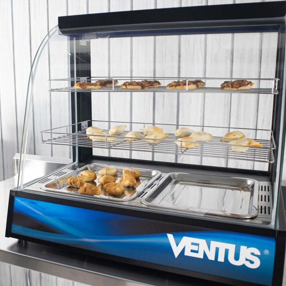 Vitrina Calefaccionada Curva Sobremesa VMCD-2 Vitrina Calefaccionada Curva Sobremesa VMCD-2