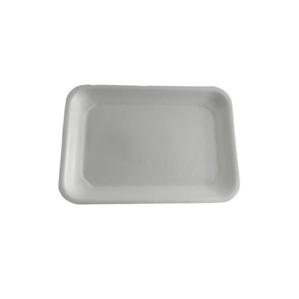 BANDEJA ESPUMA 20.5X15X2.5 CM BLANCO