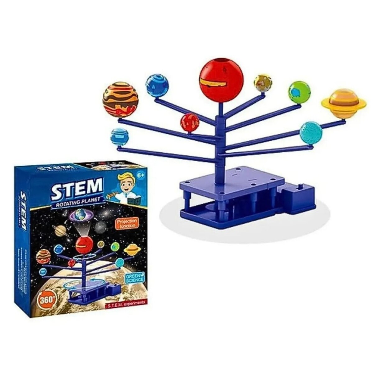 Kit Sistema Solar Con Proyector Planetario 