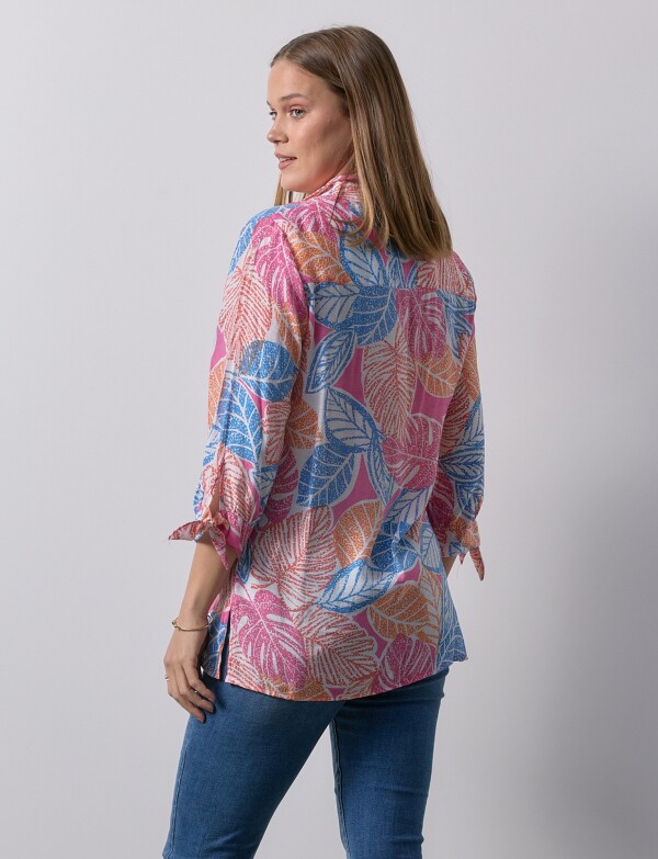 Camisa Print MULTI/ROSA