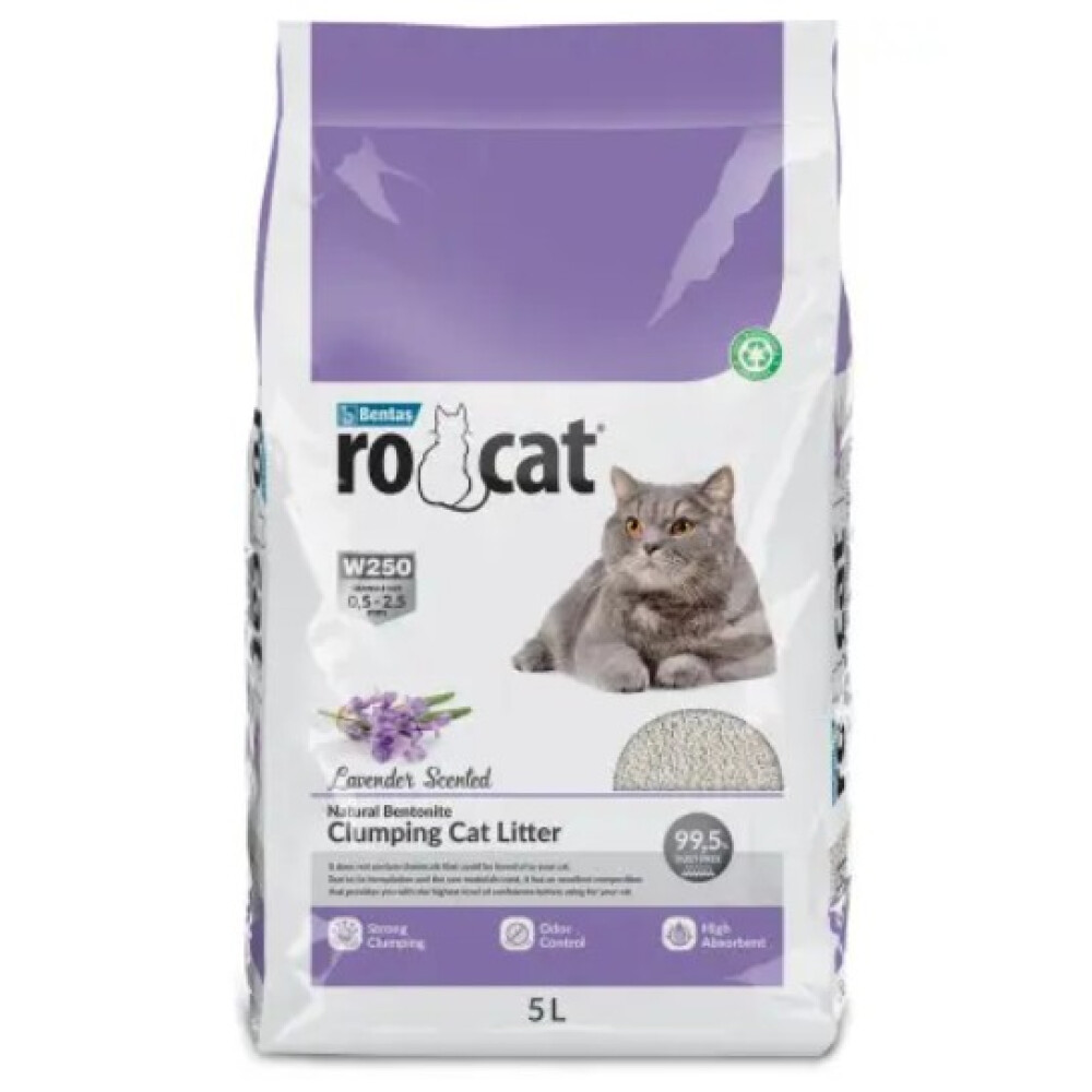 RO CAT 5 L COMPACT LAVANDER CAT LITTER RO CAT 5 L COMPACT LAVANDER CAT LITTER