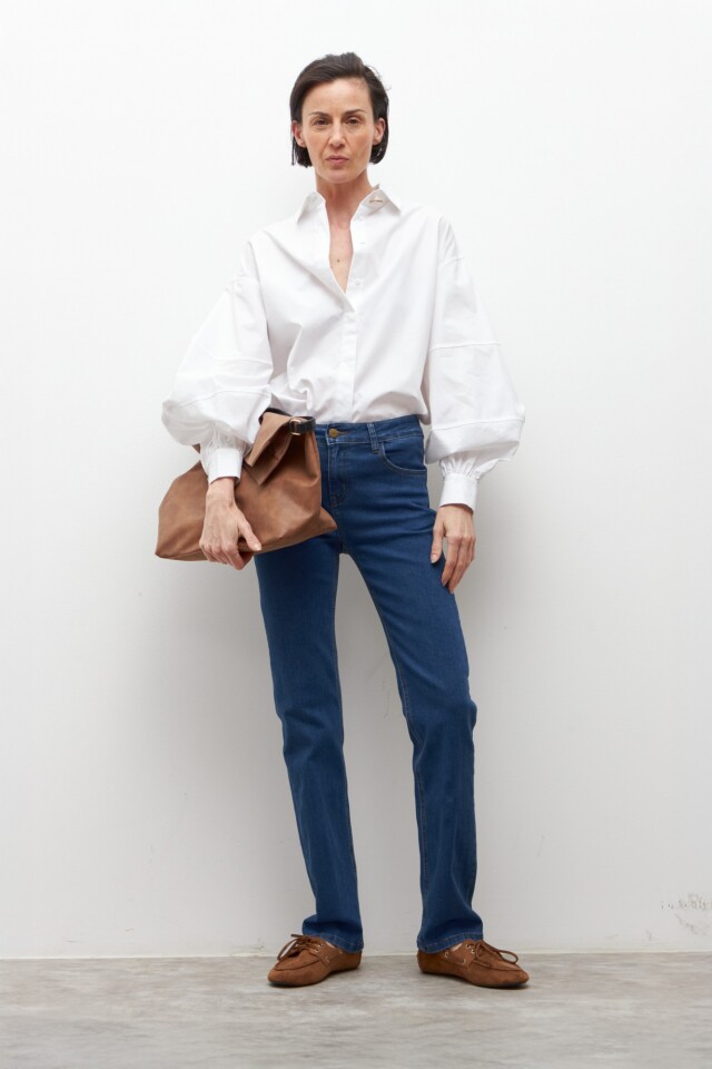 Jean recto Ana jean medio