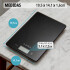 Balanza Digital de Cocina IMBACK con Precisión 1g a 5kg, Acero Inoxidable Color Negro Balanza Digital de Cocina IMBACK con Precisión 1g a 5kg, Acero Inoxidable Color Negro