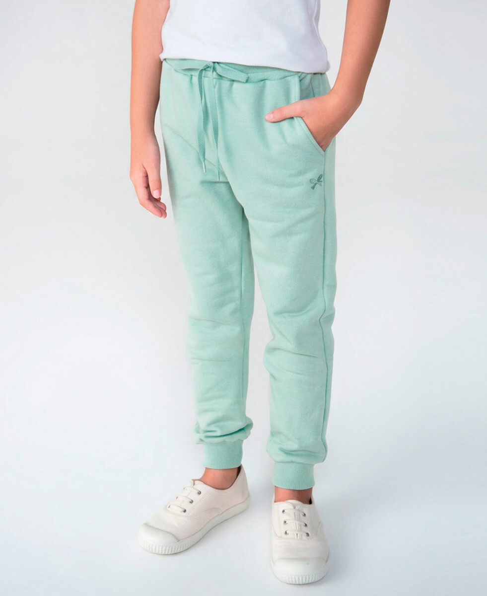 PANTALÓN BABUCHA INFANTIL UNISSEX - VERDE 