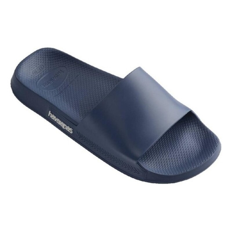 Sandalias ojotas Havaianas Slide Classic Blue Azul