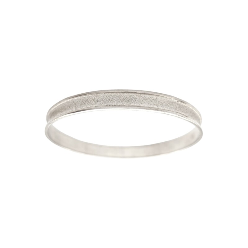 Esclava rayada con borde fina-Plata 925-Sin piedra-ES3003 sinpiedra