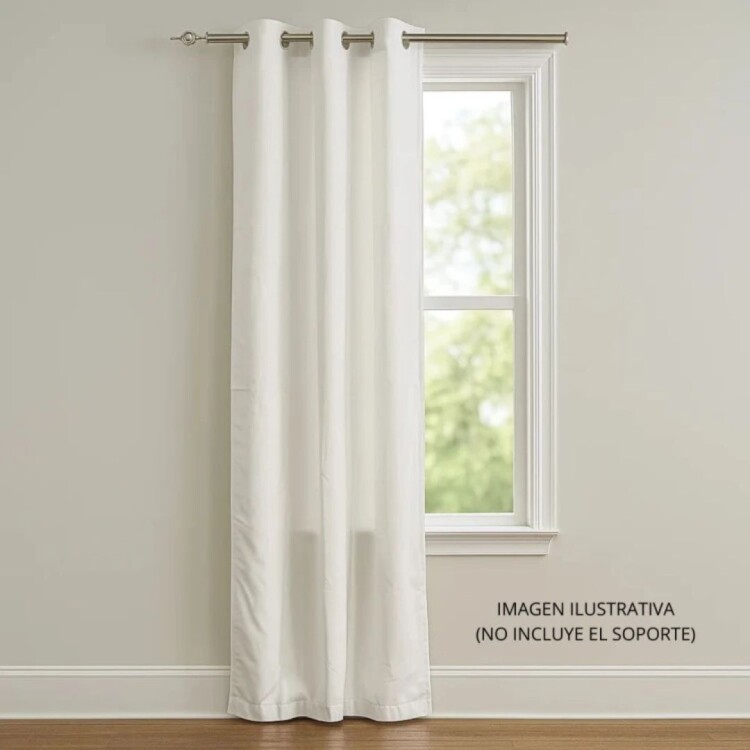 CORTINA DE VENTANA BLACKOUT 150X135CM BLANCO CORTINA DE VENTANA BLACKOUT 150X135CM BLANCO