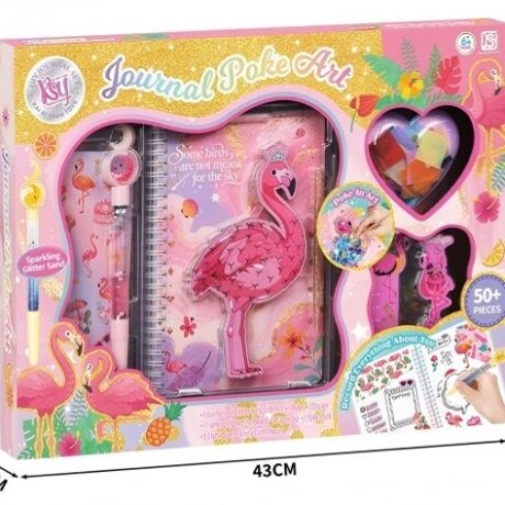 Diario Intimo Flamenco Con Accesorios Diario Intimo Flamenco Con Accesorios