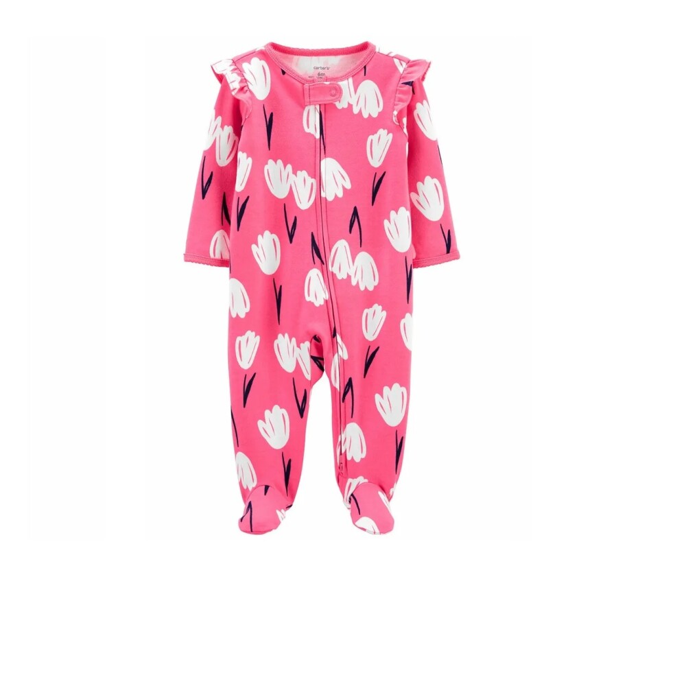 Enterito Carters Flores volado rosado RN Enterito Carters Flores volado rosado RN