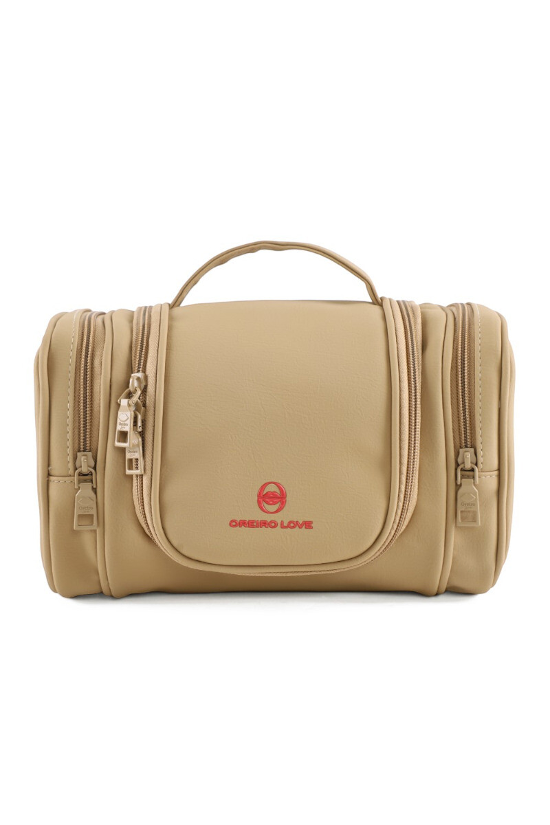 Set/3 Necessaire Oreiro - Beige 