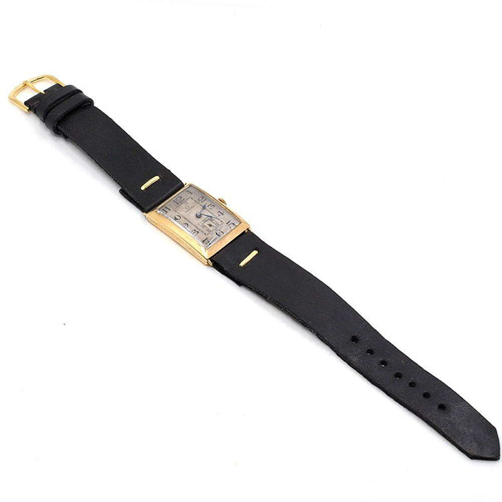 Reloj Omega Rectangular Art Deco 1930'S En Oro 18K Calibre 20,75.I2 Reloj Omega Rectangular Art Deco 1930'S En Oro 18K Calibre 20,75.I2