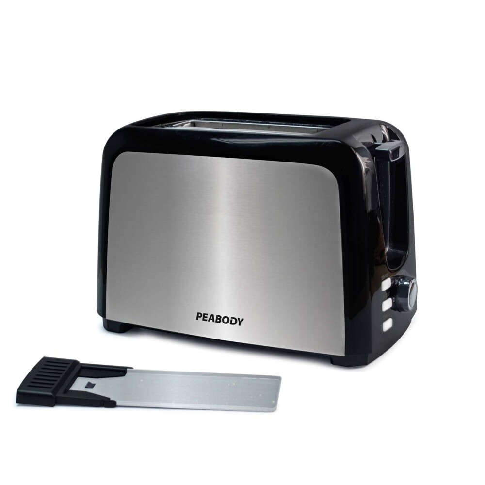 TOSTADORA PEABODY 2-PANES NEGRO PE-T1305