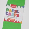 PAPEL CREPE 2MTS.X0.50 COLOR VERDE MANZANA