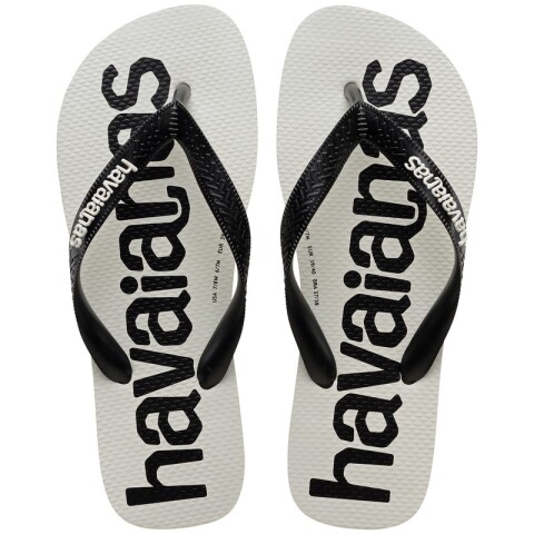 Ojotas Havaianas Top Logomania 2 Blanco
