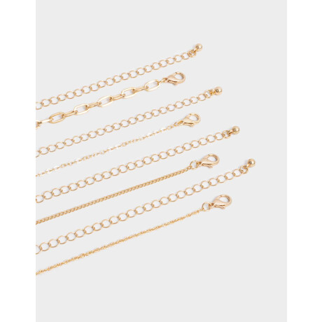 Collares Cortos Religioso Dorado