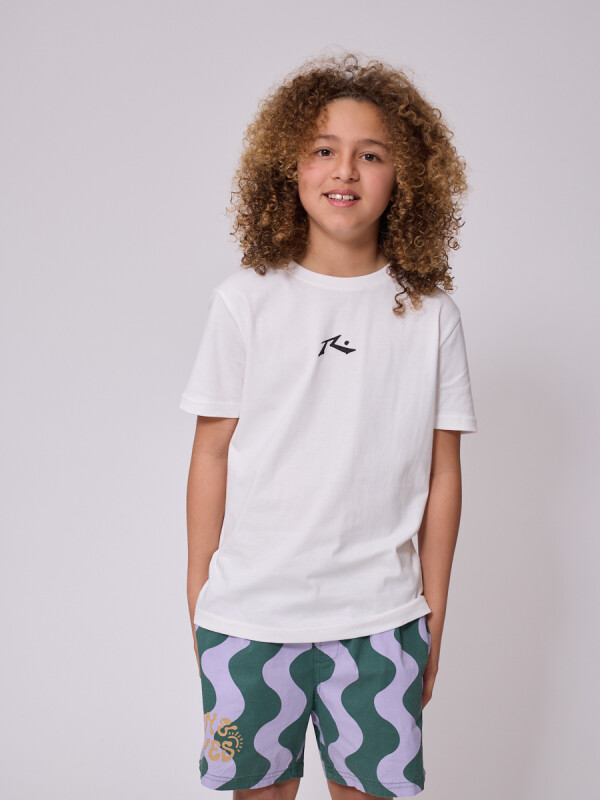 T-SHIRT KYLES26 TEEN RUSTY Blanco