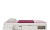 Cama Madera Maciza Con Cajones - 1 plaza - Linea charme Blanco