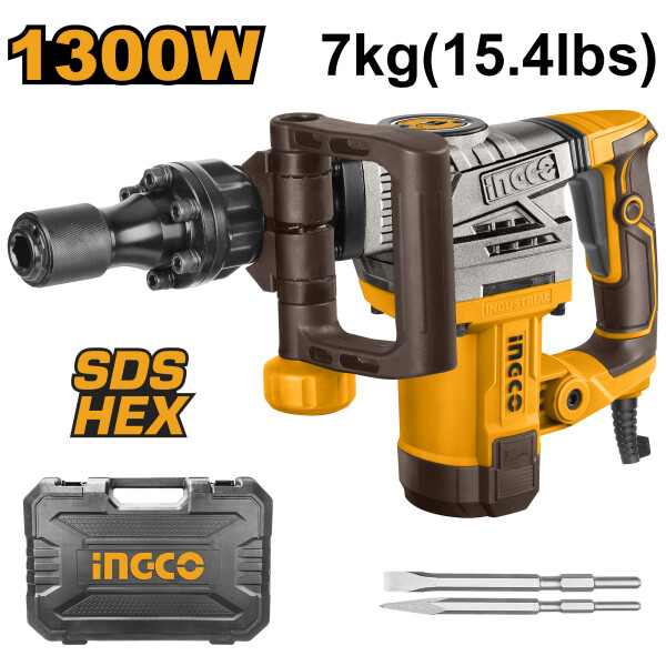 MARTILLO DEMOLEDOR SUPER SELECT 20J 1300W PDB130018 INGCO MARTILLO DEMOLEDOR SUPER SELECT 20J 1300W PDB130018 INGCO