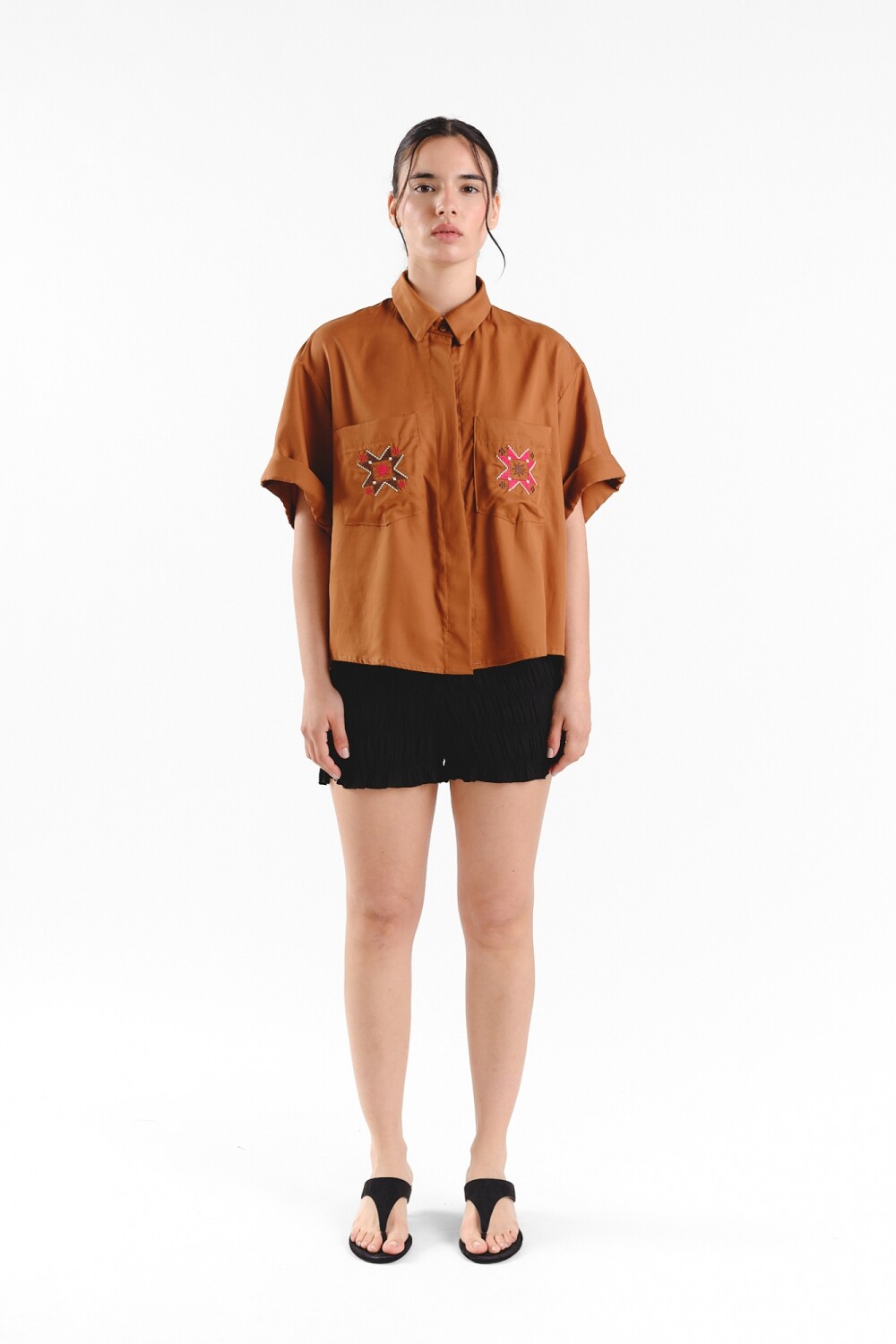 Camisa Mora Marrón