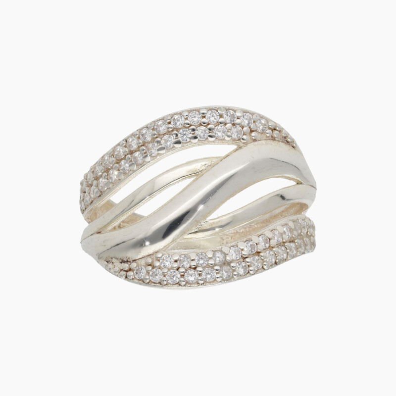 Anillo con plata 925 y circonias Anillo Con Plata 925 Y Circonias