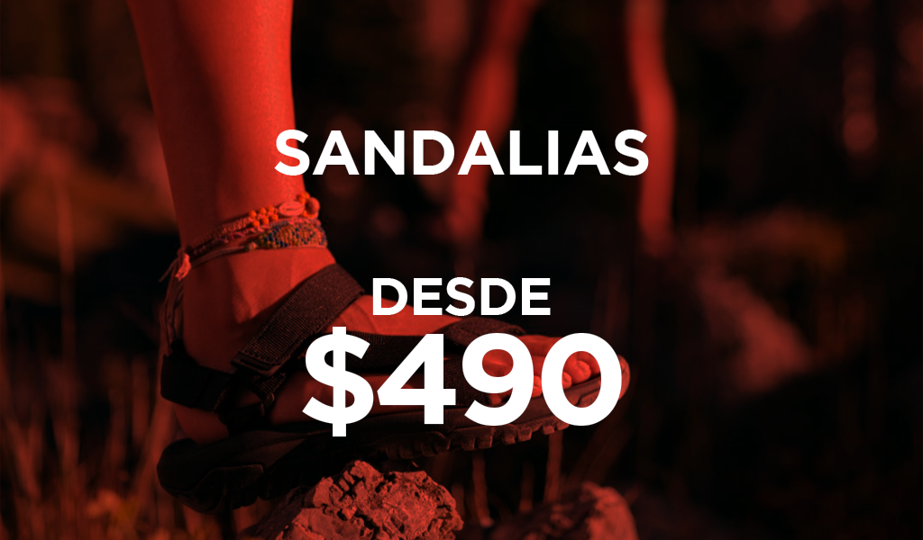 Sandalias desde $490