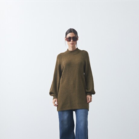 VESTIDO TRIXIE Verde Musgo