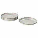 PLATO DE POSTRE CERAMICA GRIS ORGANIC D19.5CM PLATO DE POSTRE CERAMICA GRIS ORGANIC D19.5CM