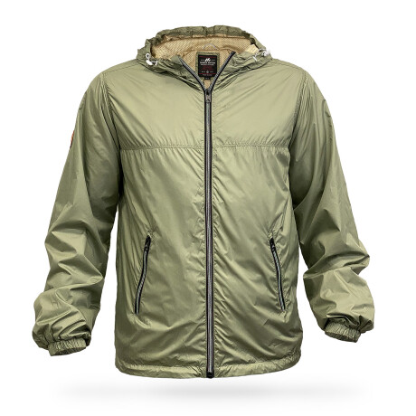Campera North Sails N+ Nylon Impermeable Para Hombre Verde
