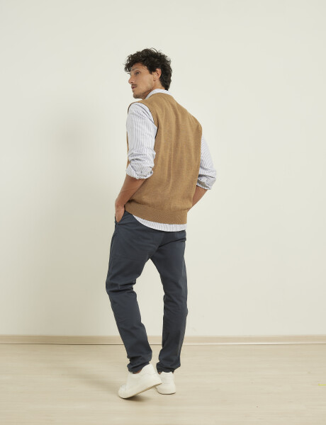 Chaleco Harrington Label Camel