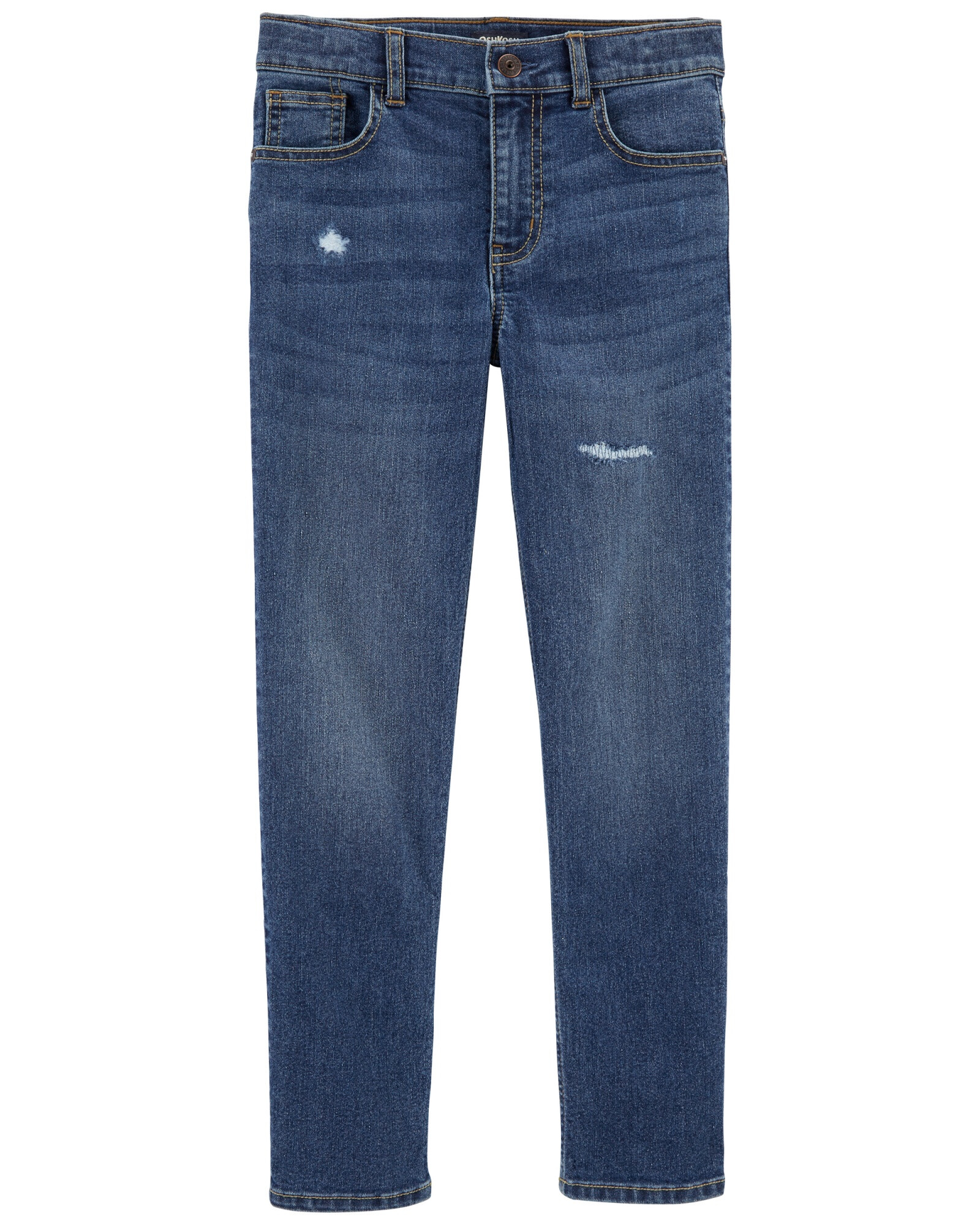Pantalón de jean con detalles rasgados 0