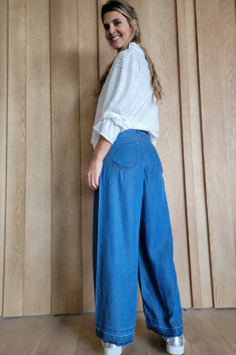 Pantalón Ficus Denim Azul