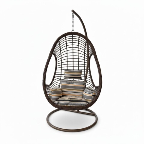 HAMACA COLG MARRON C/ALMOHADON Unica