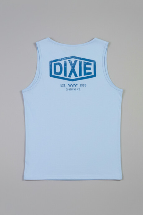 MUSCULOSA TUNEO DIXIE Celeste