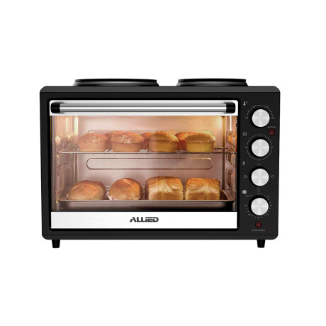 Horno Eléctrico Allied AL-EH402 3200W con 2 Hornallas 40L 001