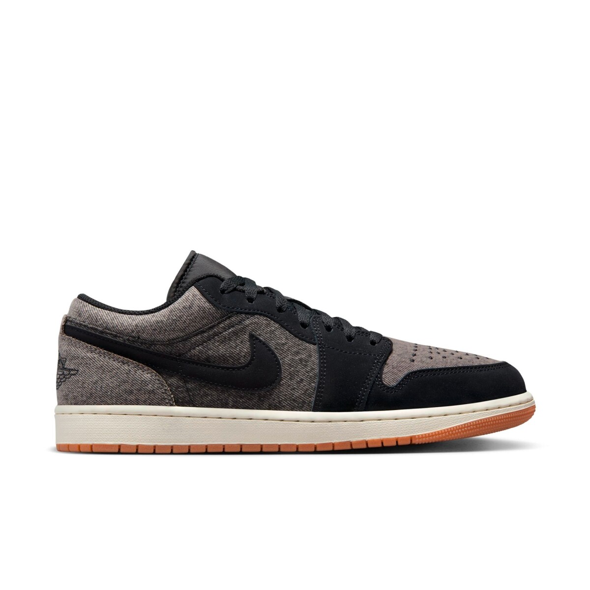 Championes Air Jordan 1 Bajo Se de Hombre - Negro 
