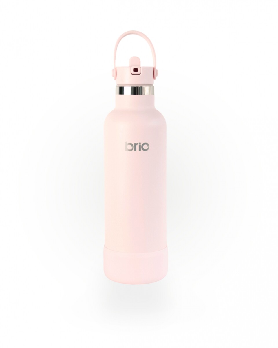 Botella En Acero Inoxidable brio 750ml Con Sorbito Y Manija - Rosa 