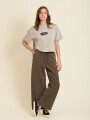 BABUCHA JAIMIN RUSTY Gris Oscuro