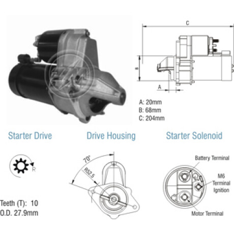 ARRANQUE CHEVROLET CORSA-CELTA 1.0/4/6 94/08 12V S/VALEO 10D ZM ARRANQUE CHEVROLET CORSA-CELTA 1.0/4/6 94/08 12V S/VALEO 10D ZM
