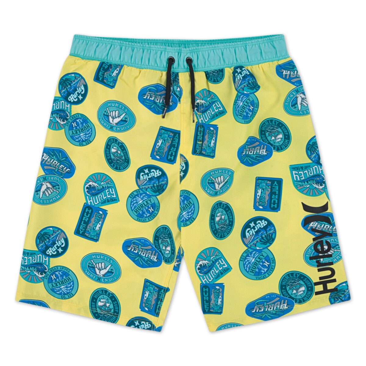 Short Travel Patch Pull On Swim de Niños - Multicolor 
