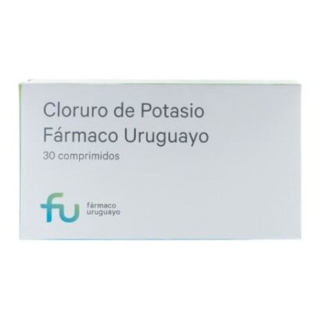 Cloruro De Potasio F.Uru 30 COM Cloruro De Potasio F.Uru 30 COM
