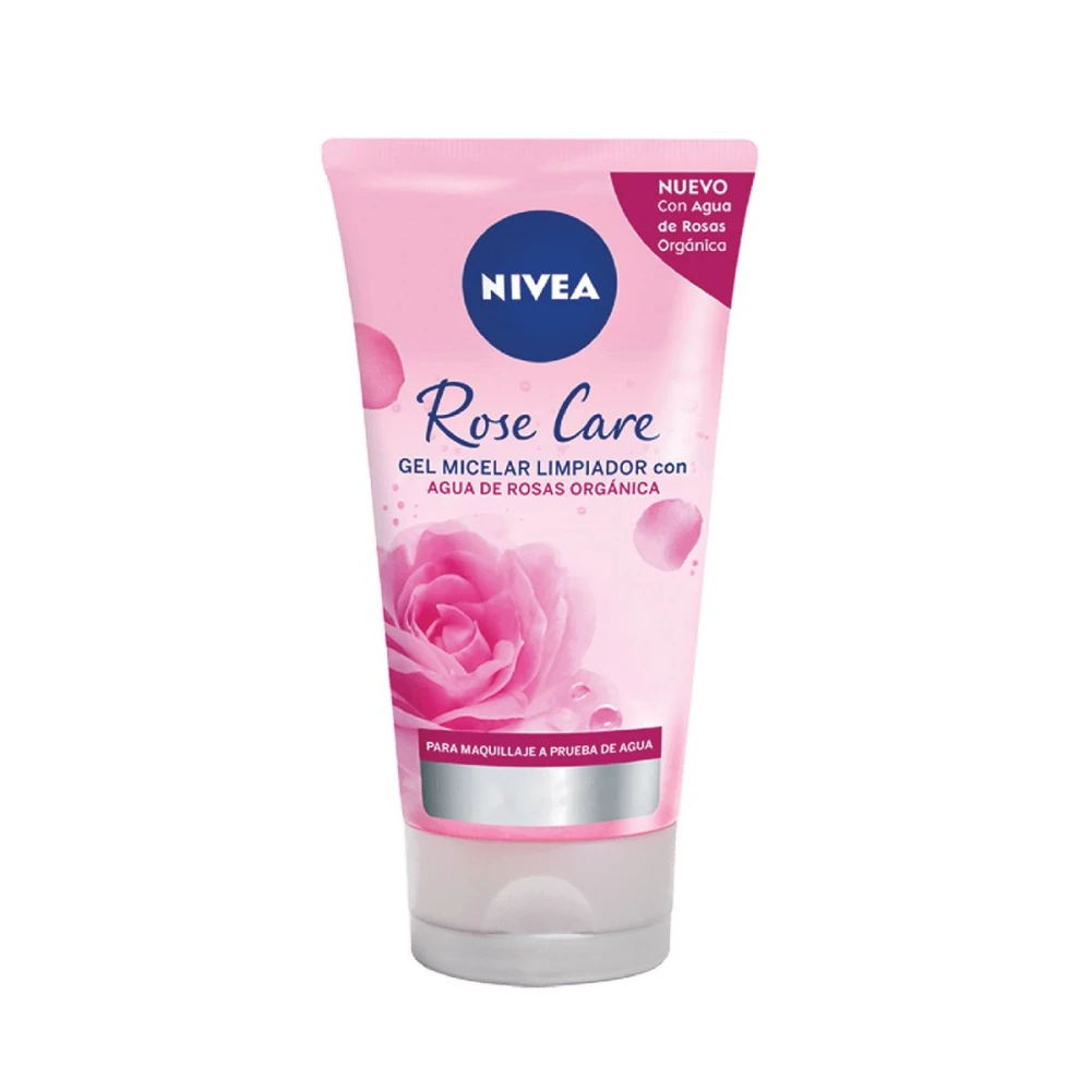 NIVEA FACIAL ROSE GEL LIMPIADOR FR. X 15