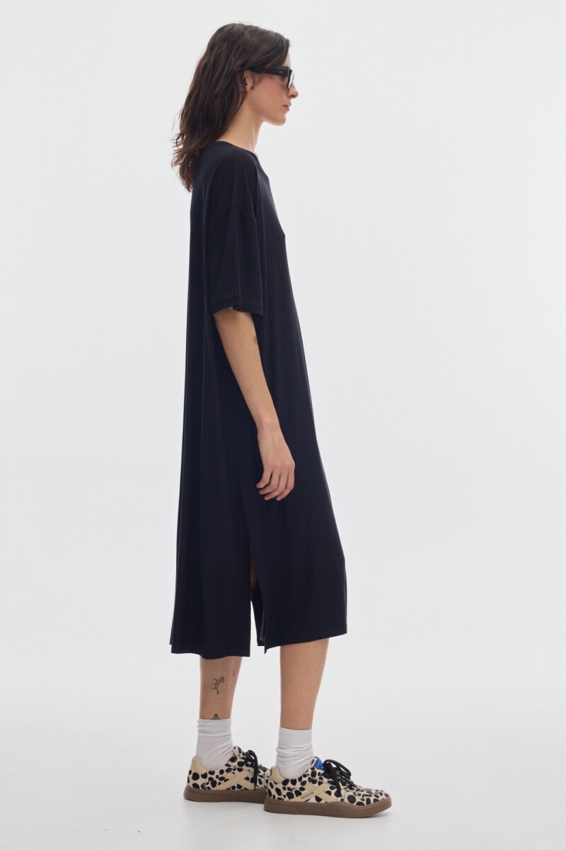 Vestido Pad Solid Black