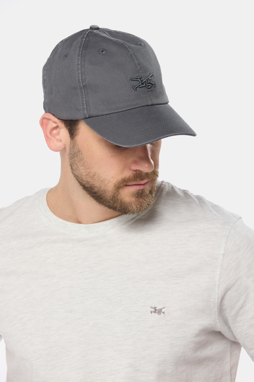 GORRO DE LONA Gris